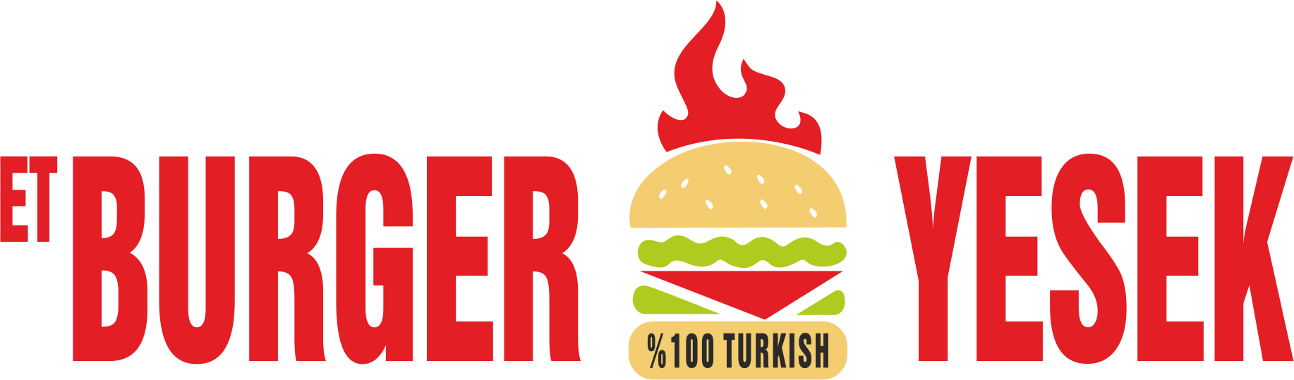 burger yesek logo kırmızı