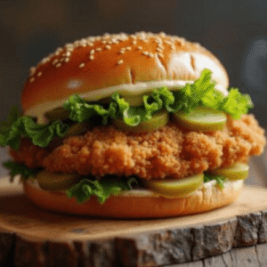Çıtır Tavuk Burger